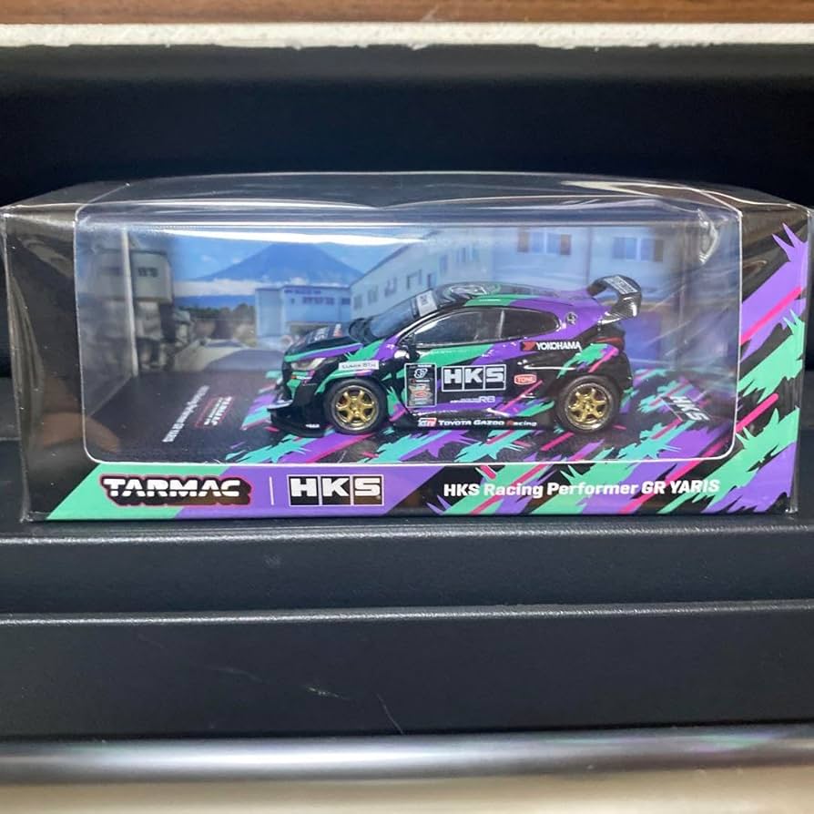イ*ム様 ターマックワークス 1/64 HKS GRヤリス コンテナ セット TOYOTA Yaris - Racing Performer GR - HKS - TARMAC 1:64 | eBay